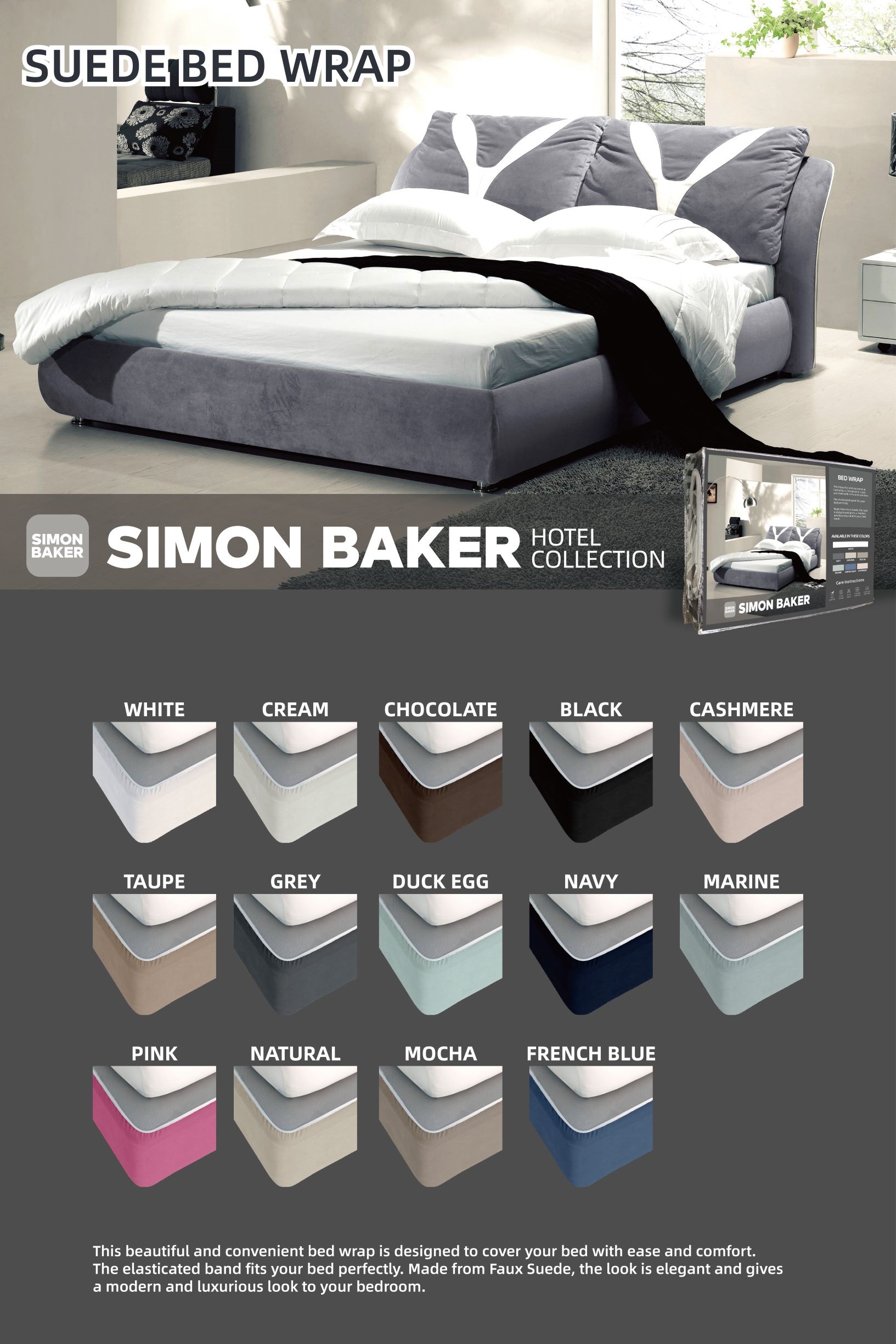 Suede Bedwraps - Image 3