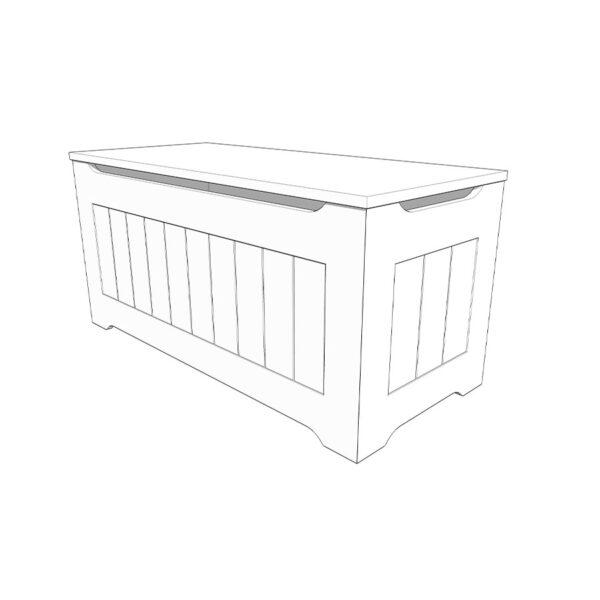 New England Blanket Box - Image 2