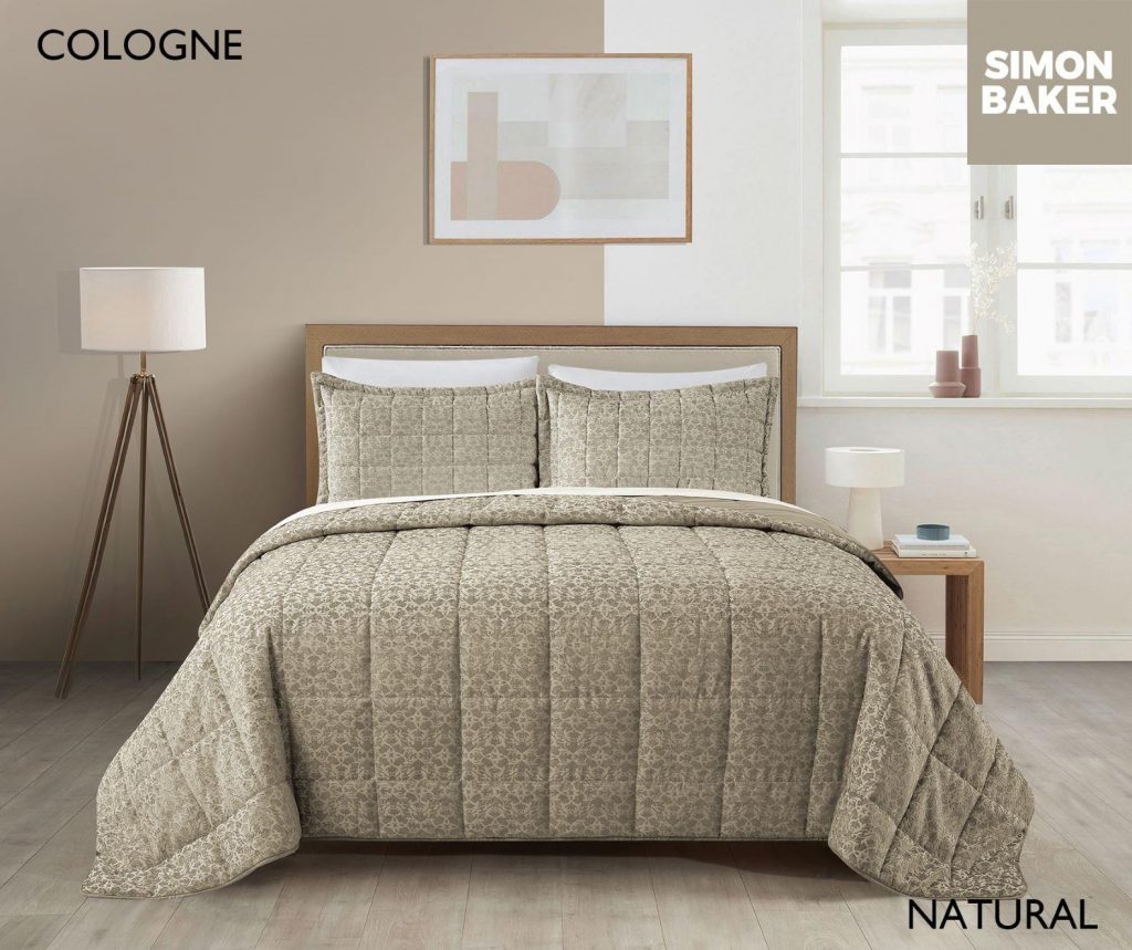 Simon Baker Chenille Jacquard Comforter sets