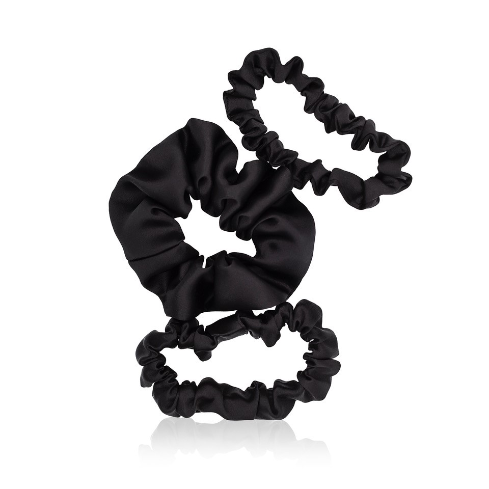 Pure Silk Scrunchies 3 pack – City Chic