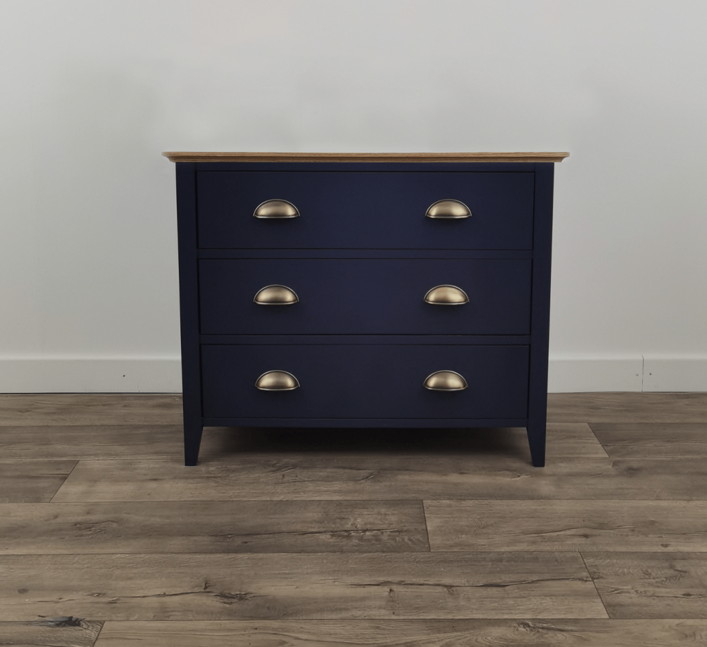 New England LTD Chest 3 Draw – Navy