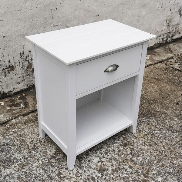 New England Pedestal 1 Drawer Closed Sides - Image 2