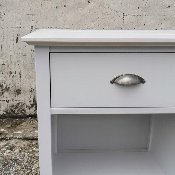 New England Pedestal 1 Drawer Closed Sides - Image 4