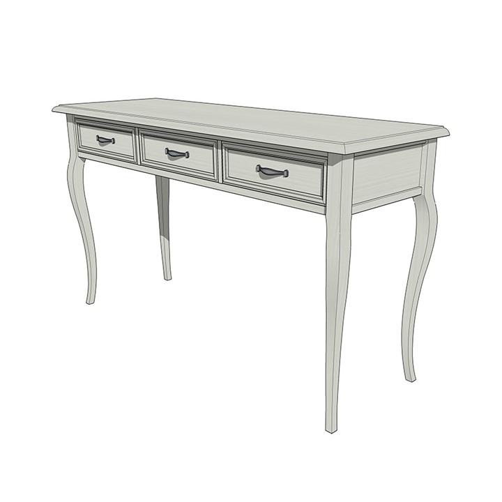 Normandy Dresser 3 Drawer Cabriolet Leg - Image 3