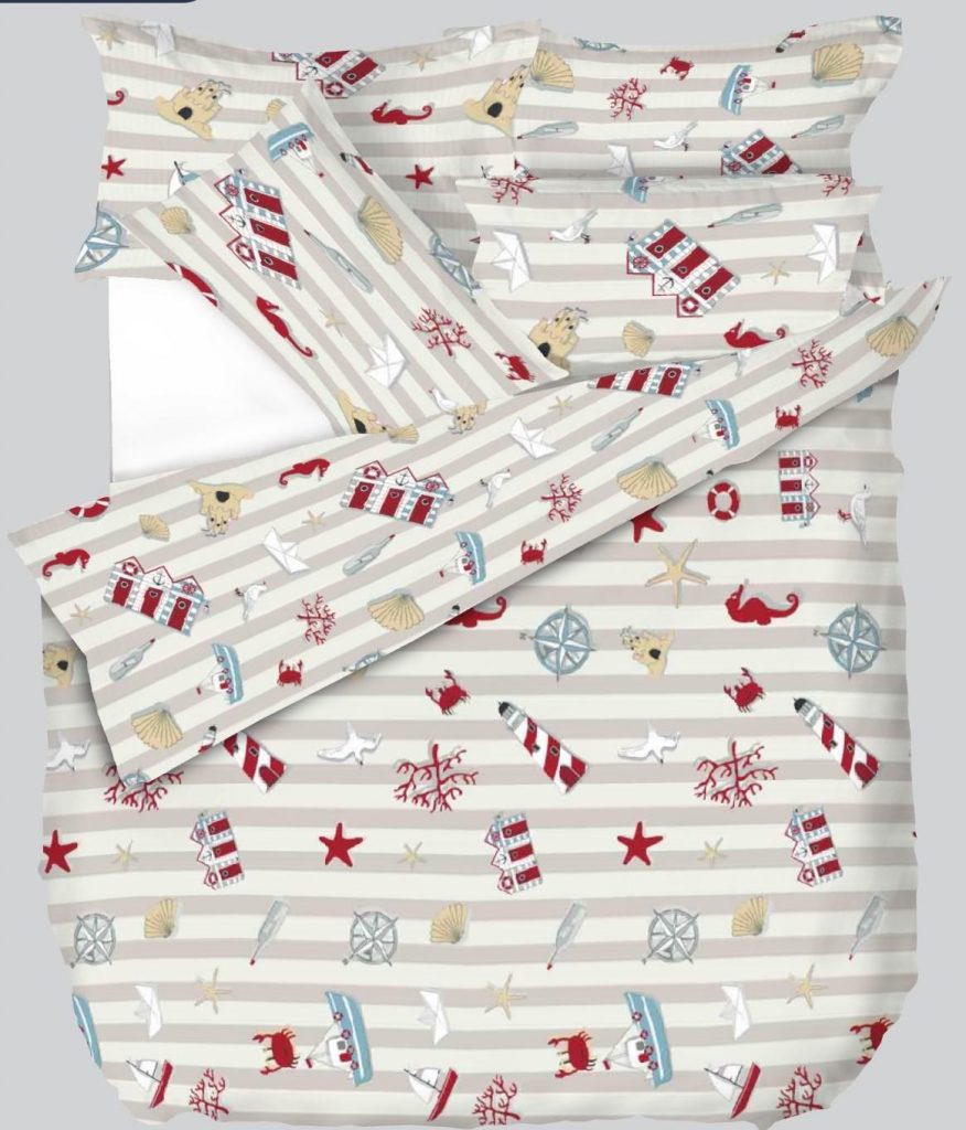 Ocean Beige Duvet Cover Set