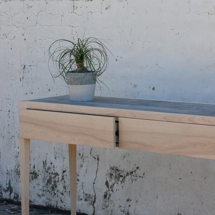 Oryx Server 2 Drawer – Cotton White (Ash) - Image 4