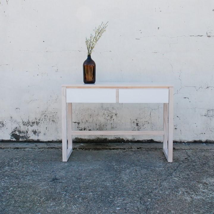 Oslo 2 drawer dresser – Coastal White (Pine)
