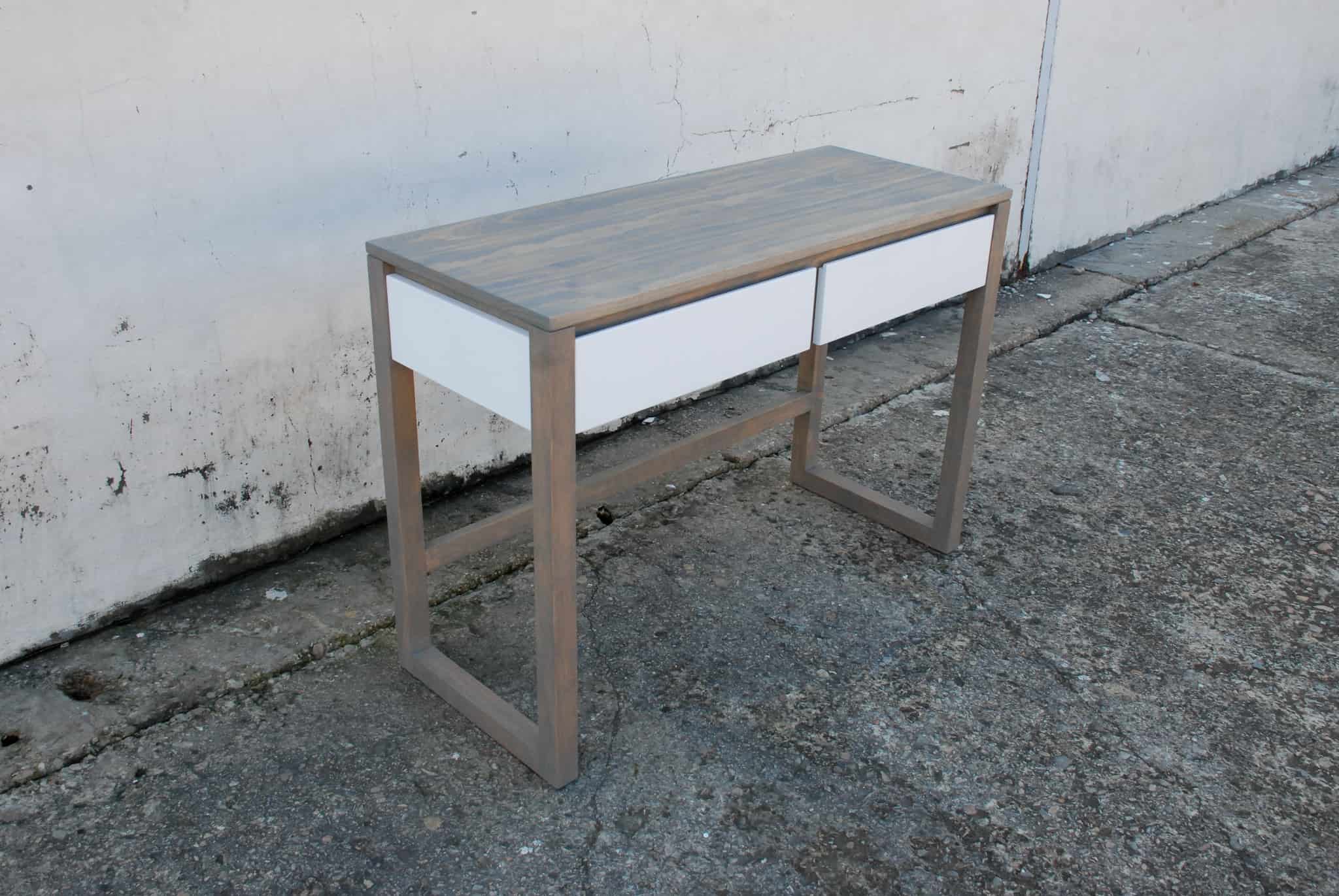 Oslo Dresser 2 Draw - Weathered (Pine) & White