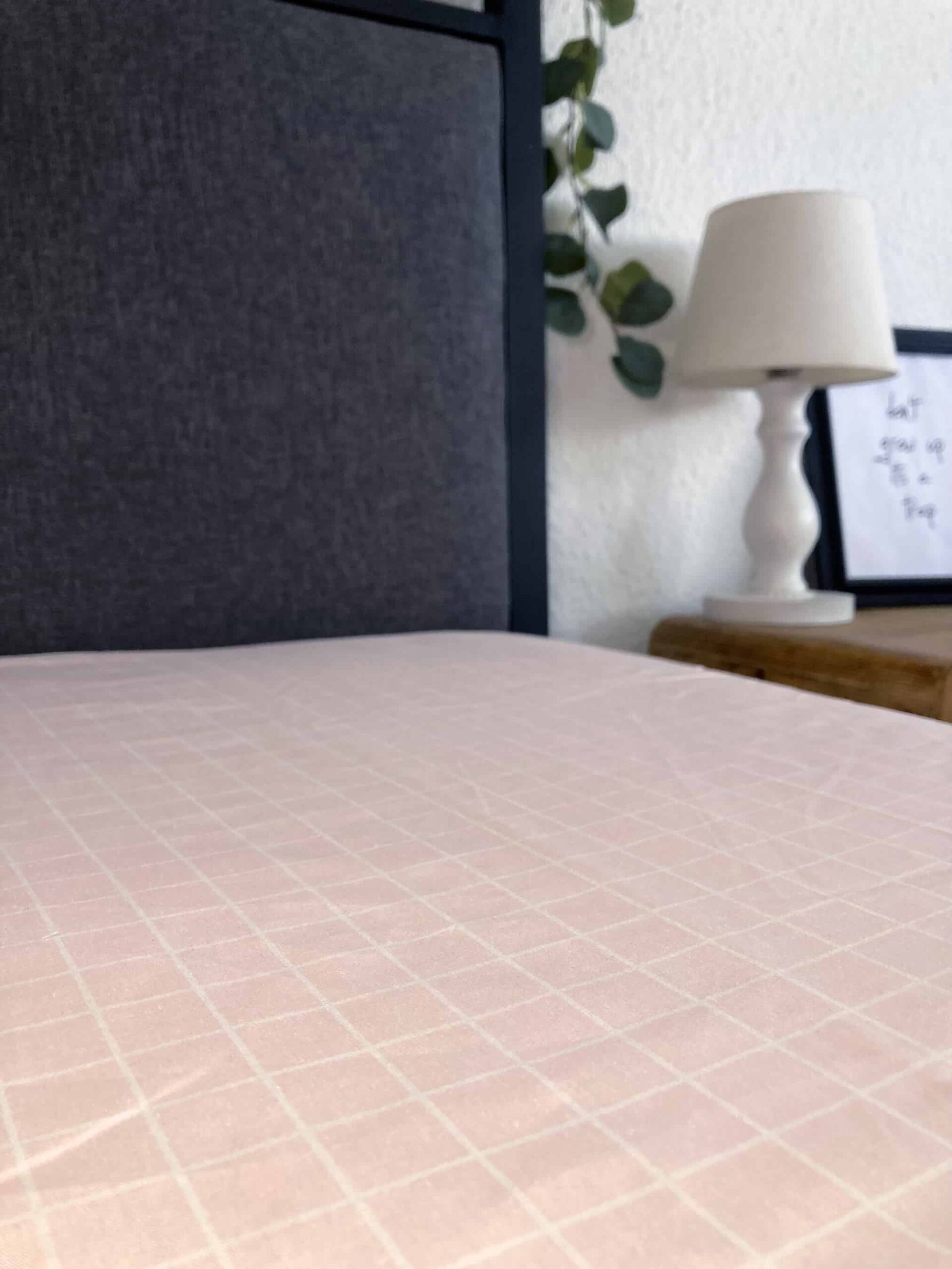 Pink Grid Sheet