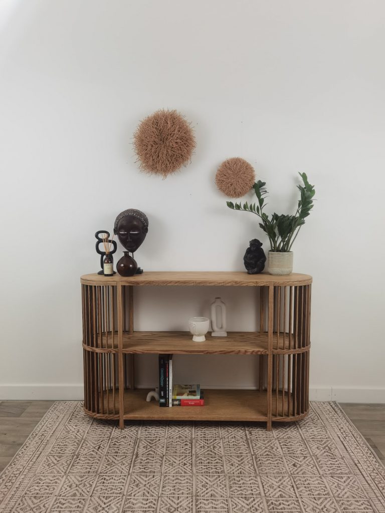 Reed Console 136cm – Gunsmoke (Ash)