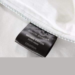Simon Baker Natural Cotton Duvet Inner