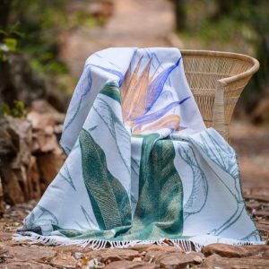 Strelitzia Throw