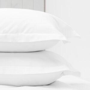 600 Thread Count Egyptian Cotton Continental Pillowcase White